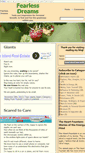 Mobile Screenshot of fearlessdreams.com